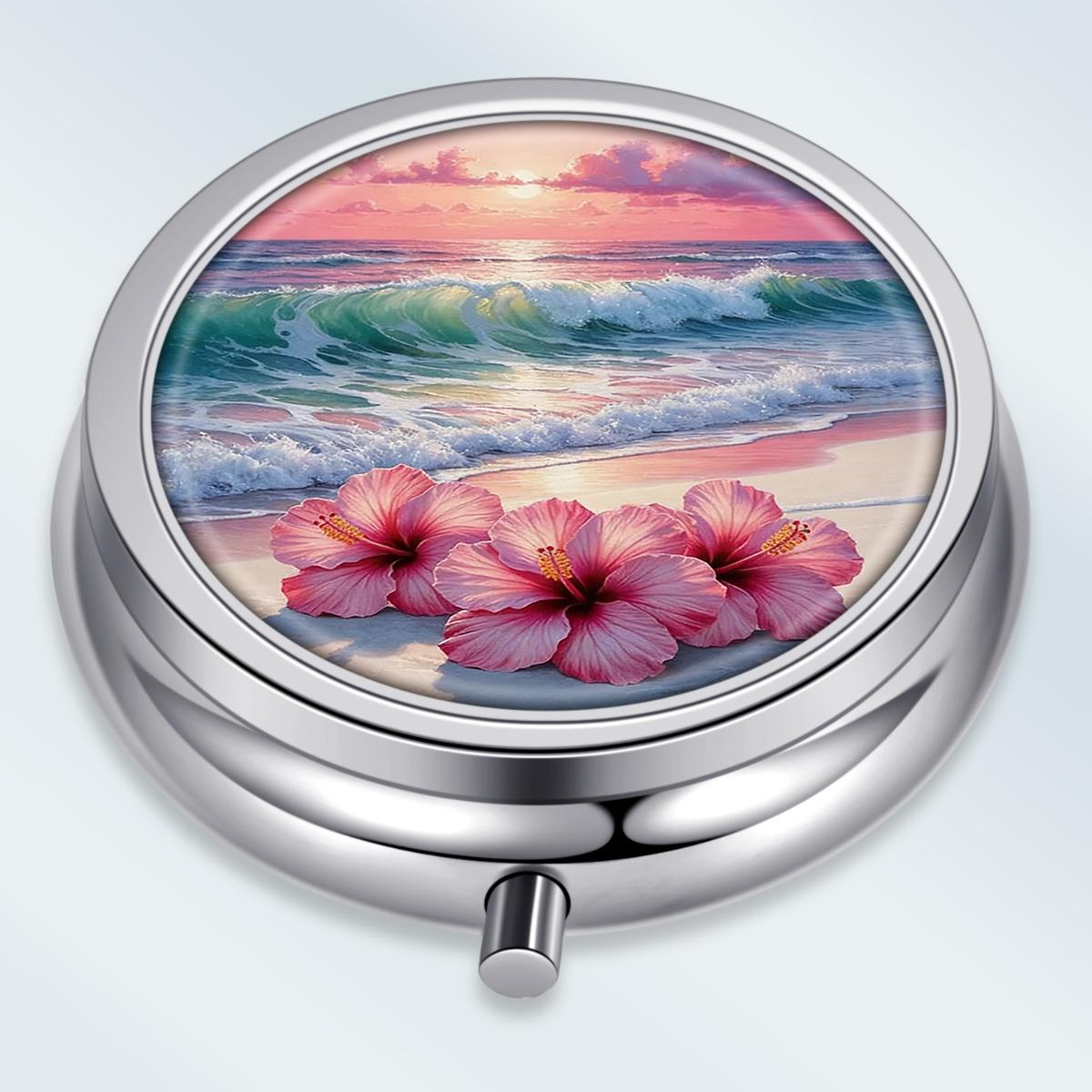 Portable Pill Box with 3 Compartments, Mini Metal Medicine Organizer Case, Cute Printed Pill Container for Vitamins, Pills, Jewelry, Travel, Daily Use разноцветный
Portable Pill Box with 3 Compartments, Mini Metal Medicine Organizer Case, Cute Printed Pill Container for Vitamins, Pills, Jewelry, Travel, Daily Use разноцветный