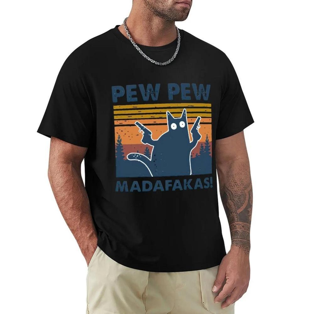 Футболка Cat Pew Pew Madafakas Vintage, футболка с коротким рукавом Harajuku, 100% хлопок, графика, футболка, топы S
Футболка Cat Pew Pew Madafakas Vintage, футболка с коротким рукавом Harajuku, 100% хлопок, графика, футболка, топы S