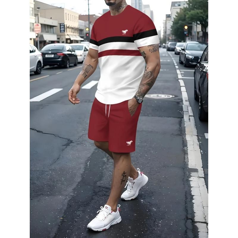 Men s Personality, Minimalist Style, Same Color T-shirt, Same Color Shorts XL
Men s Personality, Minimalist Style, Same Color T-shirt, Same Color Shorts XL