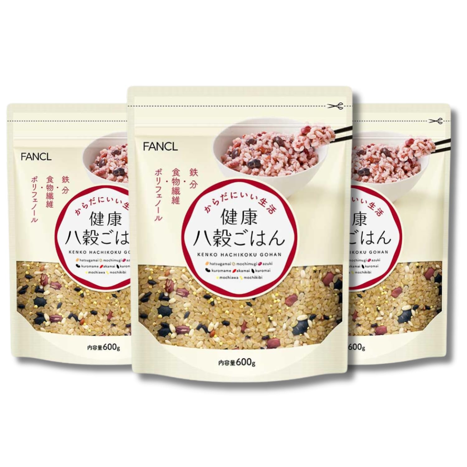 FANCL Здоровый рис из восьми злаков 3 пакета x 3 Пророщенный коричневый Пророщенный многозерновой Моти Ячмень с зиплоком в комплекте (Пакеты по 600 г) Рис, Рис, Рис,
FANCL Здоровый рис из восьми злаков 3 пакета x 3 Пророщенный коричневый Пророщенный многозерновой Моти Ячмень с зиплоком в комплекте (Пакеты по 600 г) Рис, Рис, Рис,