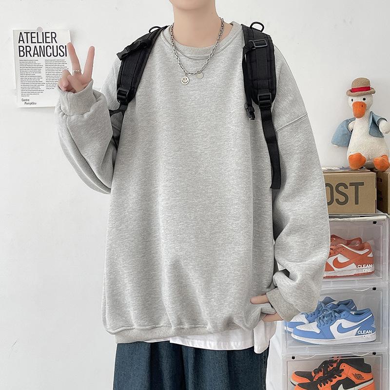Чоловічий світшот Весняно-осінній вільний повсякденний китайський бавовняний світшот з круглим вирізом Чоловічий пуловер з довгими рукавами Однотонна сорочка з низом 3XL
Чоловічий світшот Весняно-осінній вільний повсякденний китайський бавовняний світшот з круглим вирізом Чоловічий пуловер з довгими рукавами Однотонна сорочка з низом 3XL