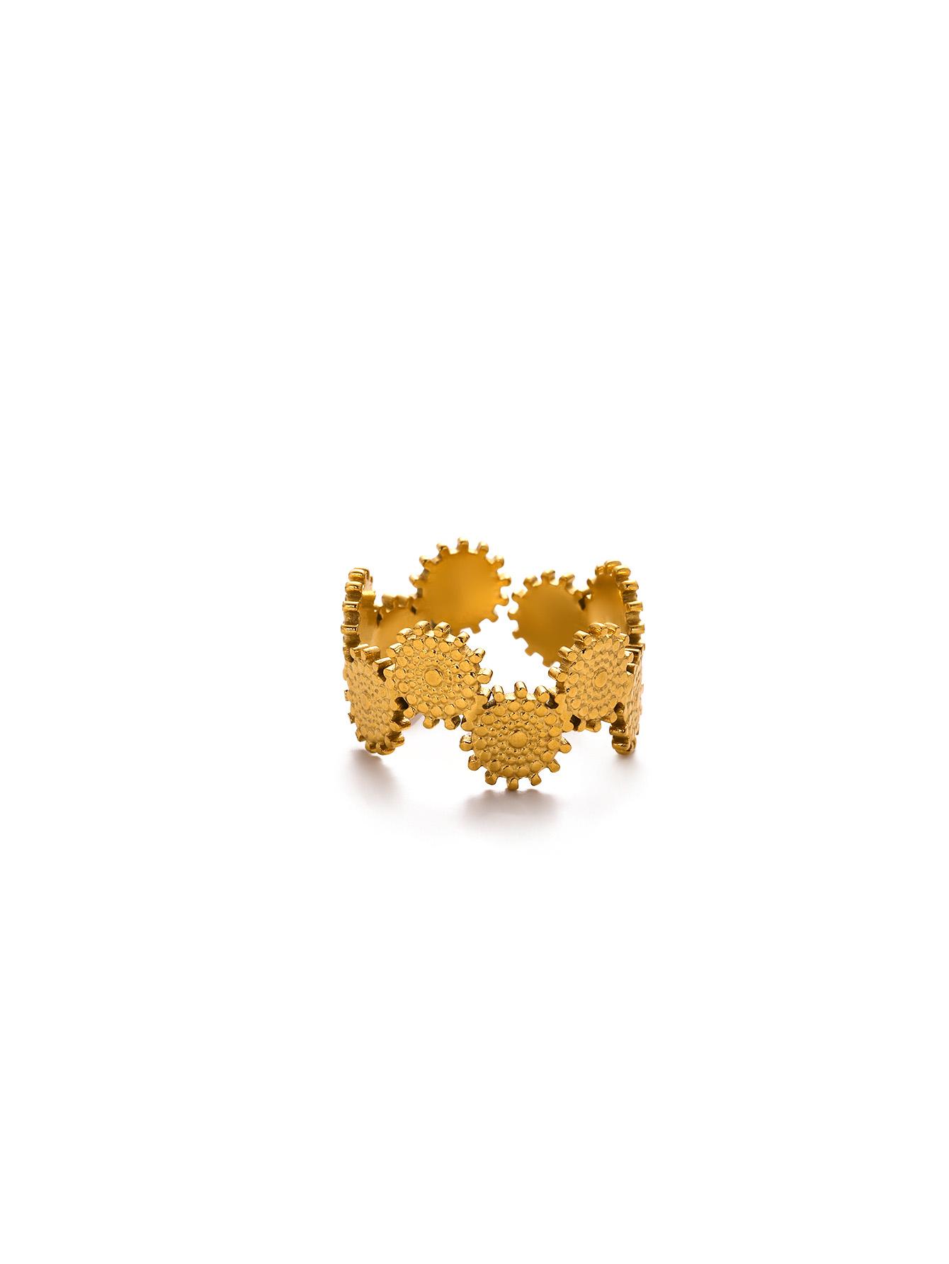Stainless Steel Gear Design Rings For Women 18K Gold Plated Geometric Gear Adjustable Ring Wedding Christmas Jewelry Gift resizable
Stainless Steel Gear Design Rings For Women 18K Gold Plated Geometric Gear Adjustable Ring Wedding Christmas Jewelry Gift resizable