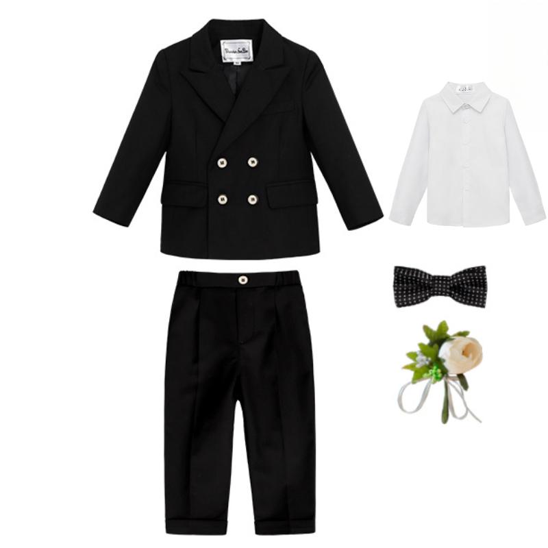 Детский костюм, модный двубортный пиджак с пуговицами, формальный свадебный банкетный наряд для мальчика, детский костюм для игры на пианино 150cm чёрный
Детский костюм, модный двубортный пиджак с пуговицами, формальный свадебный банкетный наряд для мальчика, детский костюм для игры на пианино 150cm чёрный
