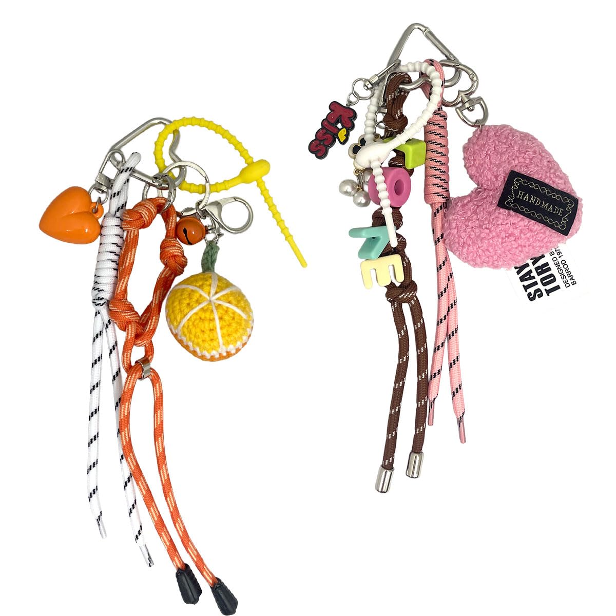 BabyLips Keychain Charm Set, Cute and Stylish Bag Charm Strap with Fruit and Heart Motif, Perfect Gift for Women (Heart)
BabyLips Keychain Charm Set, Cute and Stylish Bag Charm Strap with Fruit and Heart Motif, Perfect Gift for Women (Heart)
