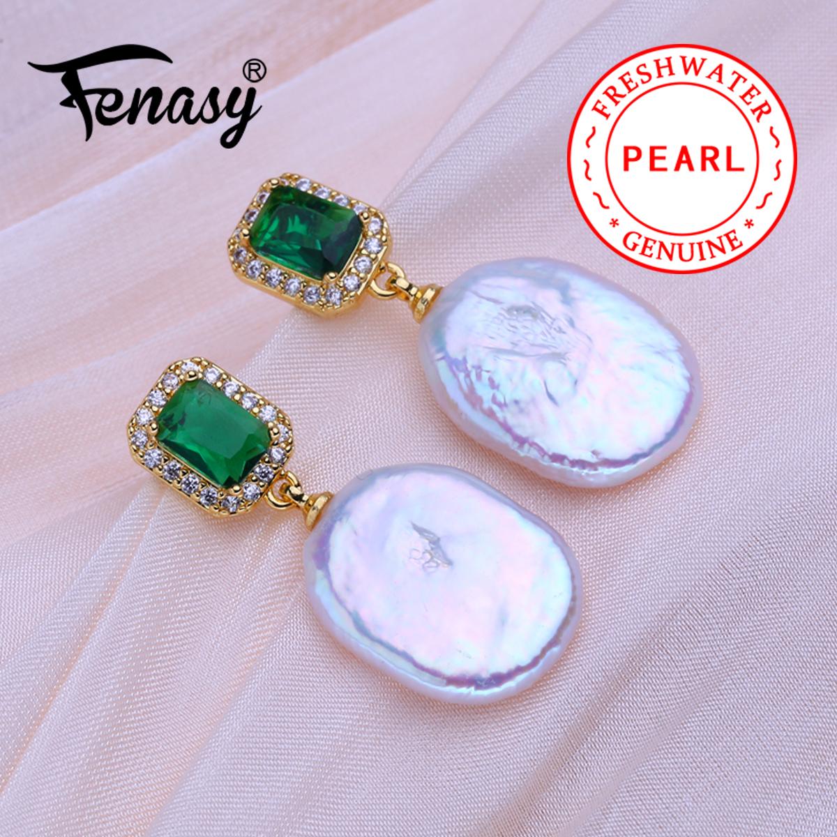 FENASY Натуральные пресноводные жемчужные серьги Модные барочные жемчужные зеленые серьги-капли для женщин Подарок на день рождения Оптовая продажа
FENASY Натуральные пресноводные жемчужные серьги Модные барочные жемчужные зеленые серьги-капли для женщин Подарок на день рождения Оптовая продажа