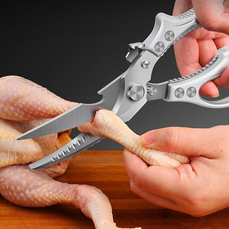 Multifunctional Stainless Steel Kitchen Tools For Cutting Vegetables Meat Fish Food Scissors Kitchen Multi-purpose Tools белый
Multifunctional Stainless Steel Kitchen Tools For Cutting Vegetables Meat Fish Food Scissors Kitchen Multi-purpose Tools белый