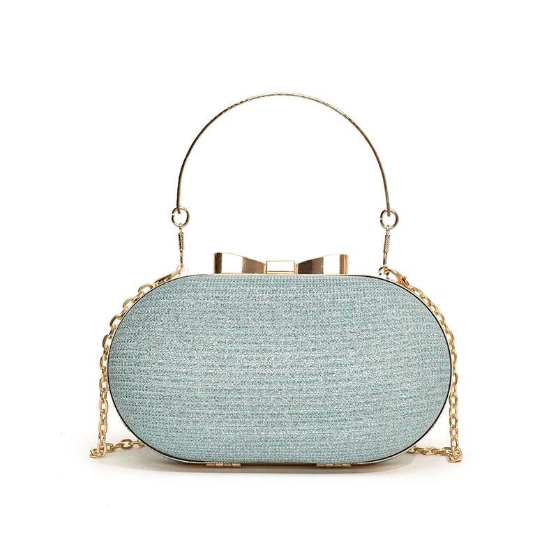 New dinner bag, foreign trend, casual fashion handbag, personalized chain, shoulder messenger women s bag синій
New dinner bag, foreign trend, casual fashion handbag, personalized chain, shoulder messenger women s bag синій