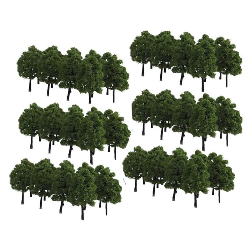 3.5cm 30 pieces For railway model tree forest N gauge diorama structure railway architecture For models landscape dark green
3.5cm 30 pieces For railway model tree forest N gauge diorama structure railway architecture For models landscape dark green