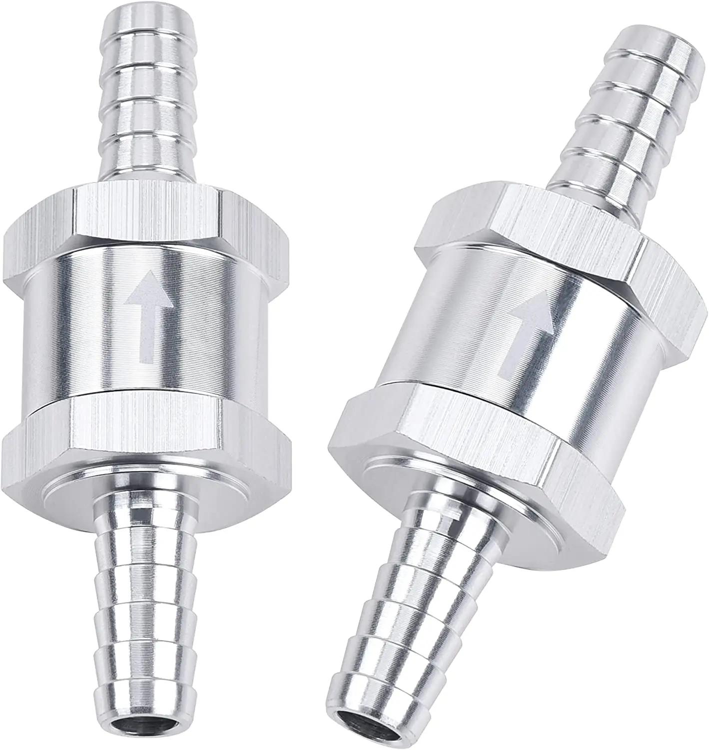 EVIL ENERGY 3/8 10mm Non Return One Way Check Valve for Fuel Line Oil Petrol Diesel Aluminium Silver Pack of 2 білий
EVIL ENERGY 3/8 10mm Non Return One Way Check Valve for Fuel Line Oil Petrol Diesel Aluminium Silver Pack of 2 білий