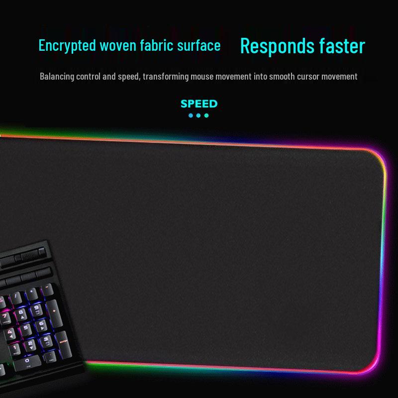 Пользовательский RGB беспроводной коврик для мыши с зарядкой - Большой киберспортивный игровой коврик для женского ноутбука и клавиатуры Black
Пользовательский RGB беспроводной коврик для мыши с зарядкой - Большой киберспортивный игровой коврик для женского ноутбука и клавиатуры Black