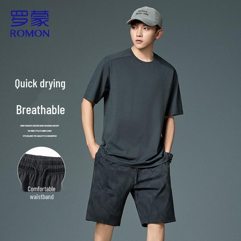 ROMON Men s Ice-Feel Quick-Dry Summer Shorts L
ROMON Men s Ice-Feel Quick-Dry Summer Shorts L