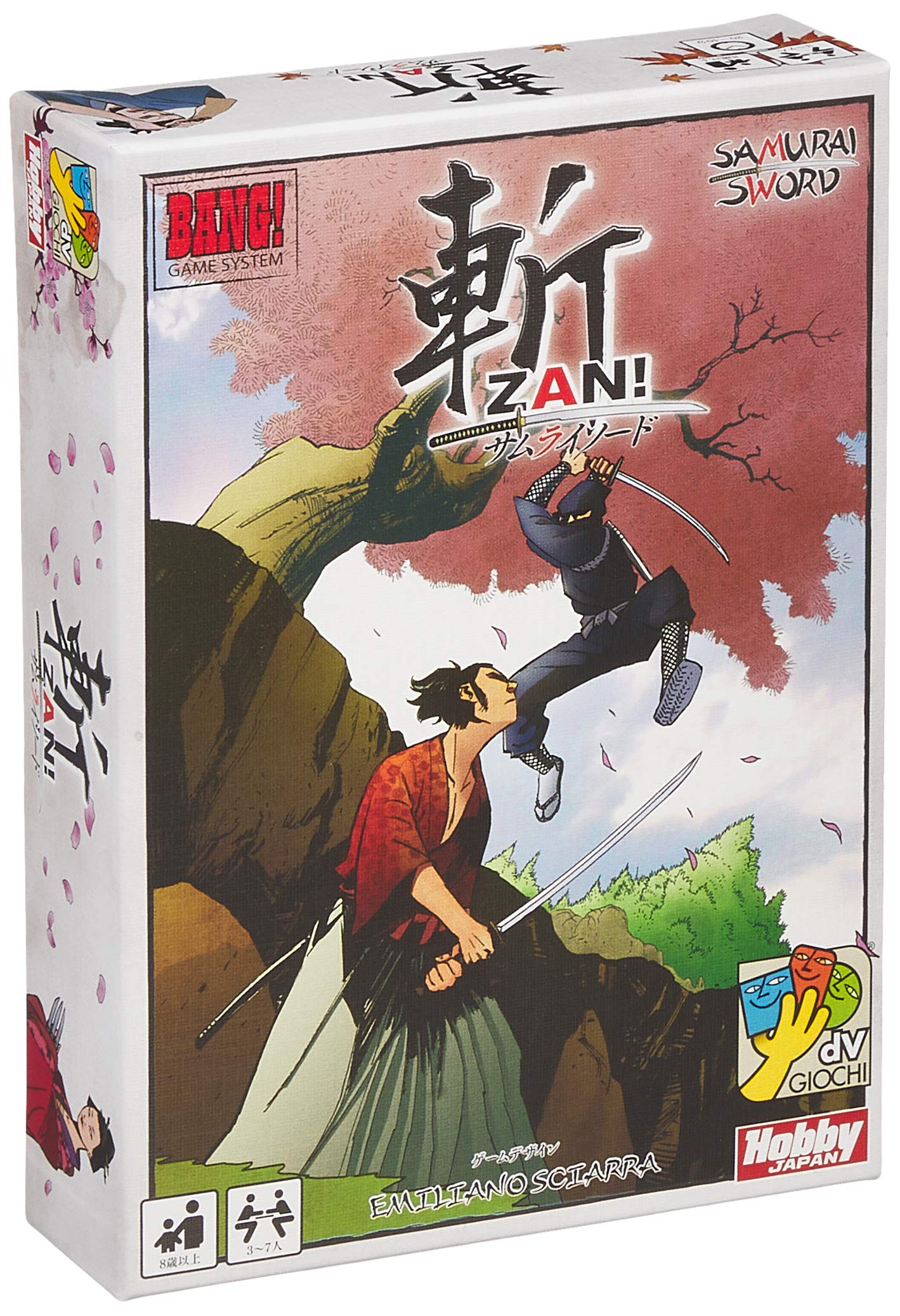 Hobby Japan Zan Samurai Sword японская версия для детей 8 лет и настольная игра (для 3-7 игроков, 20-40 минут, и более)
Hobby Japan Zan Samurai Sword японская версия для детей 8 лет и настольная игра (для 3-7 игроков, 20-40 минут, и более)
