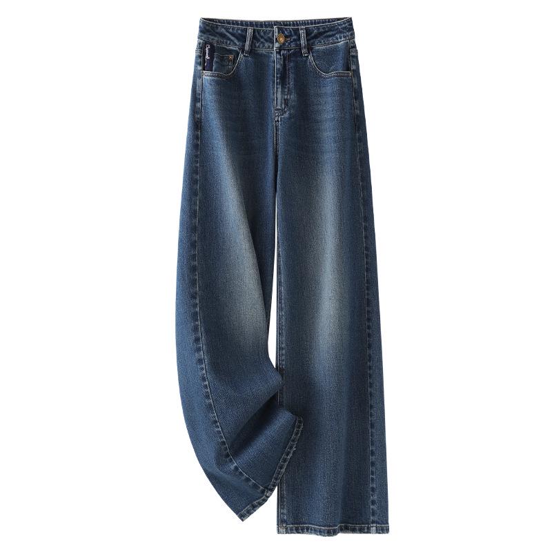 Women s 2025 Dark Blue Slim Straight-Leg Jeans: Spring/Autumn Loose Wide-Leg Pants for Pear-Shaped Bodies L
Women s 2025 Dark Blue Slim Straight-Leg Jeans: Spring/Autumn Loose Wide-Leg Pants for Pear-Shaped Bodies L