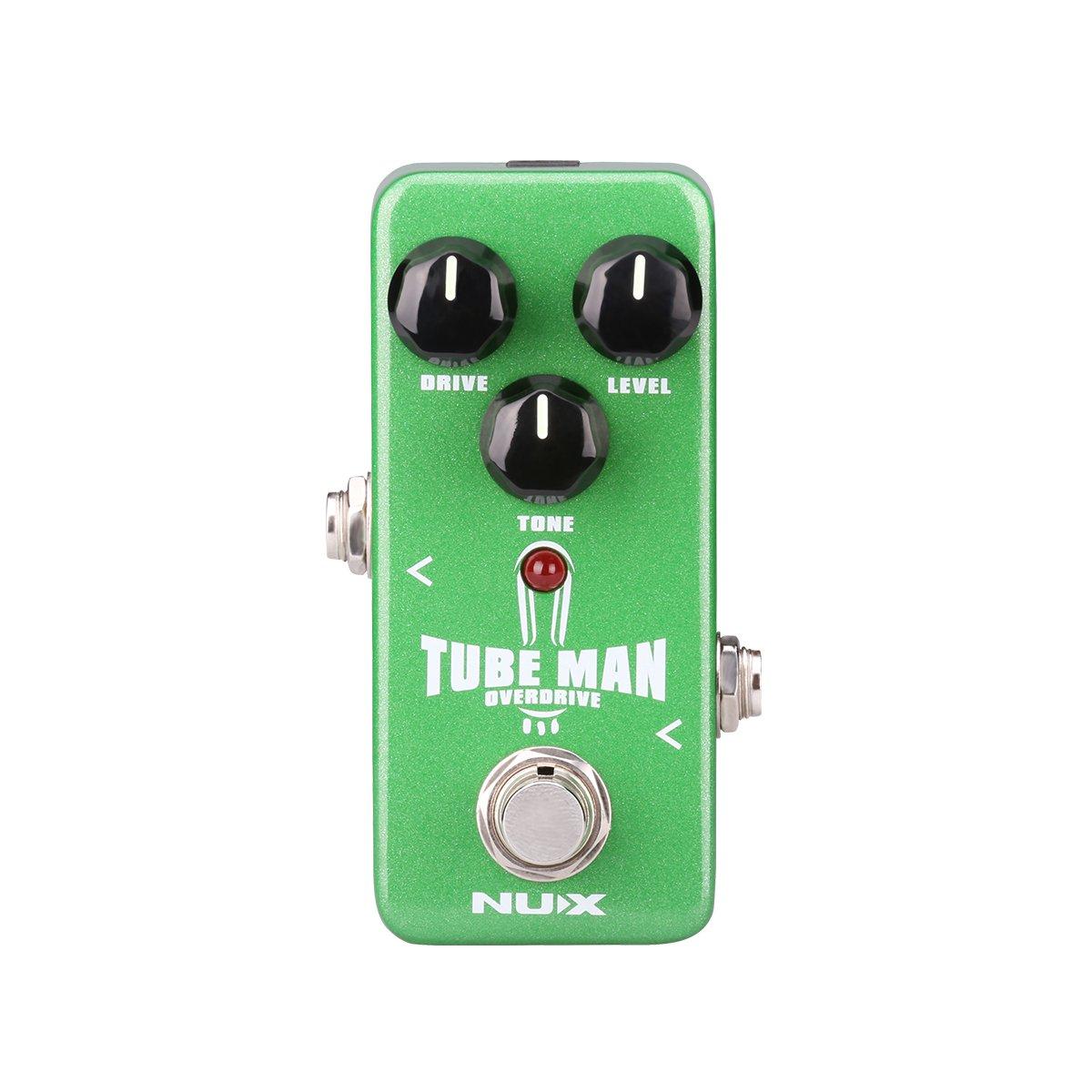 NUX Tube Man MKII Overdrive Pedal зелёный
NUX Tube Man MKII Overdrive Pedal зелёный