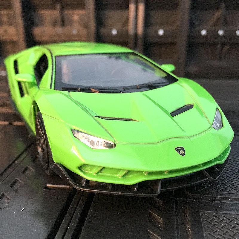 Jianyuan 3224A Литая модель суперкара Lamborghini LP770-4 с функциями звука и света Glossy Black
Jianyuan 3224A Литая модель суперкара Lamborghini LP770-4 с функциями звука и света Glossy Black