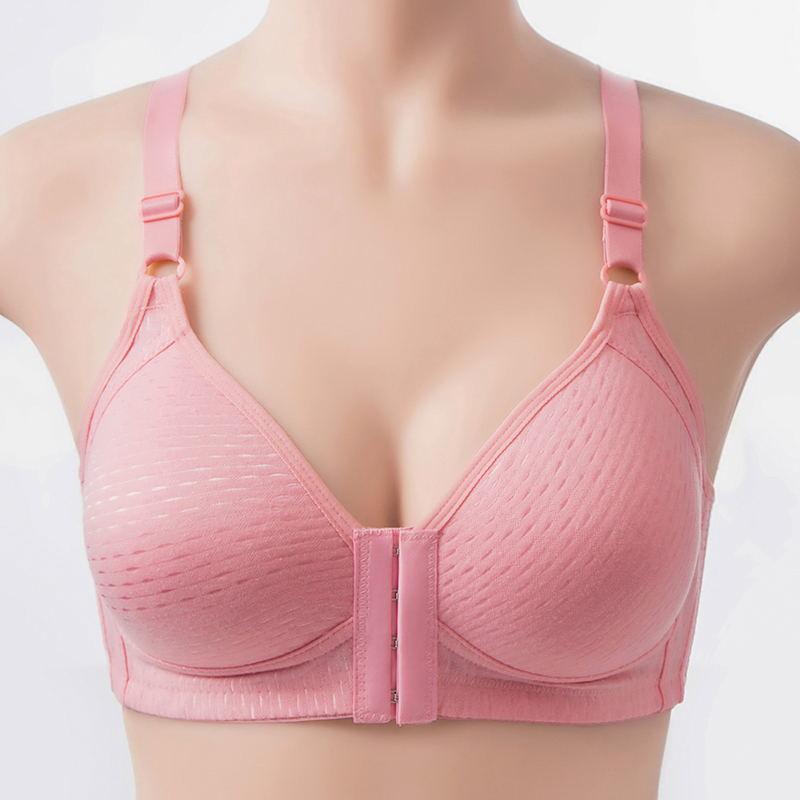Front Buckle Bra Large Size No Steel Rings Mom Underwear Ladies Breathable Push Up Gather Adjustable Thin Bra 44/100
Front Buckle Bra Large Size No Steel Rings Mom Underwear Ladies Breathable Push Up Gather Adjustable Thin Bra 44/100