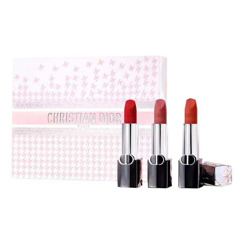 DIOR Lipstick #999 Legend Red Lip 3.5g+720 Red Bean Paste 3.5g+777 Flame Red Orange 3.5g синій
DIOR Lipstick #999 Legend Red Lip 3.5g+720 Red Bean Paste 3.5g+777 Flame Red Orange 3.5g синій