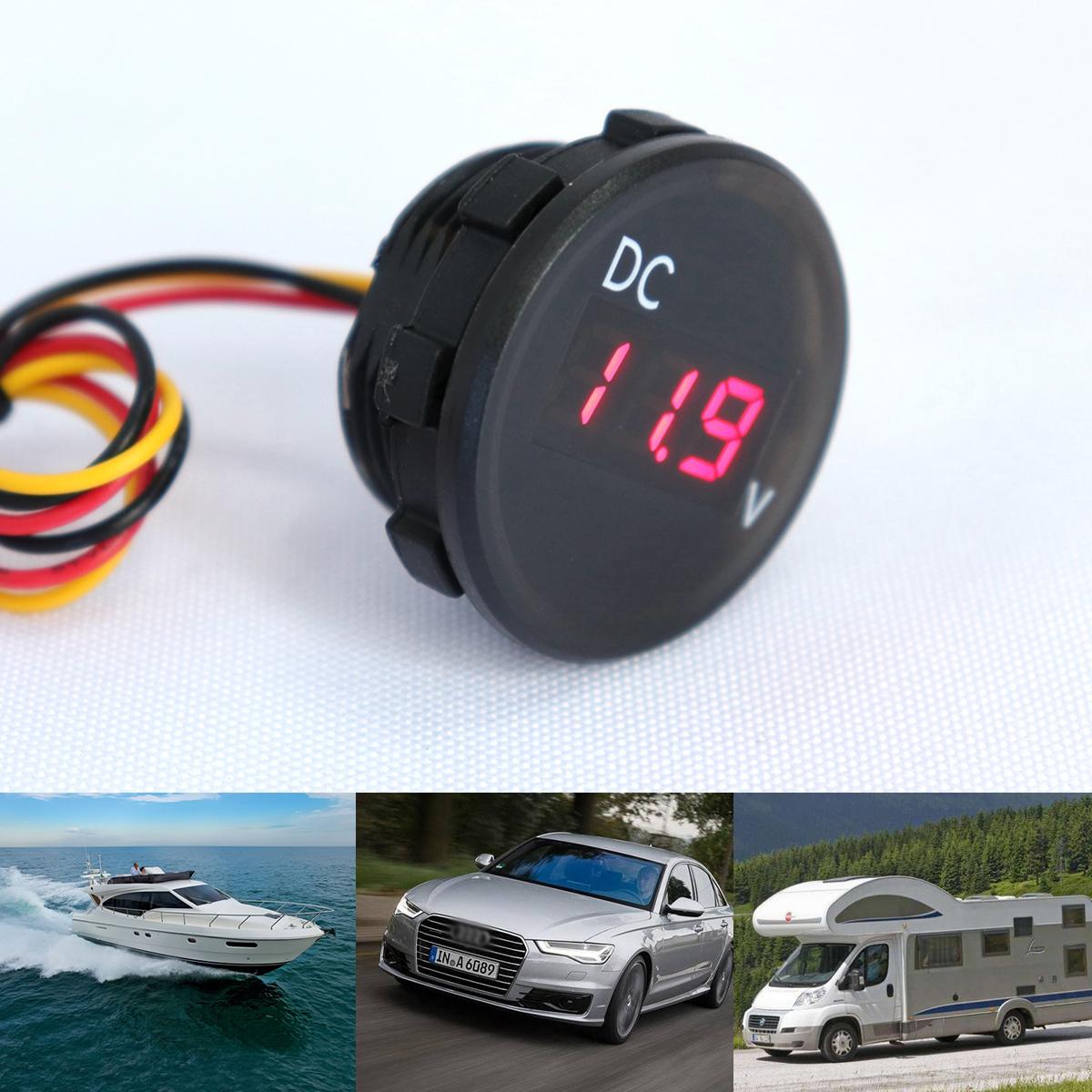 Retrofit Voltmeter 0-100V Waterproof Car Boat Volt Meters Universal LED Display Gauges Car Accessories 12V 24V чорний
Retrofit Voltmeter 0-100V Waterproof Car Boat Volt Meters Universal LED Display Gauges Car Accessories 12V 24V чорний