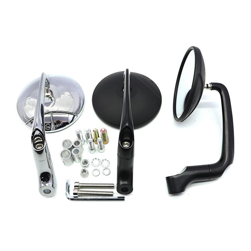 Универсальное ретро круглое зеркало на руль мотоцикла Moxin для скутеров и электромобилей. Black
Универсальное ретро круглое зеркало на руль мотоцикла Moxin для скутеров и электромобилей. Black