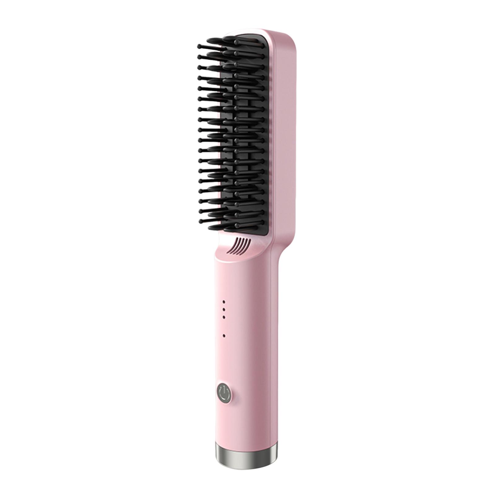 Hair Straightener Brush Anti-Scald Portable Straightening Comb with 3 Temperature Settings for Travel Gift for Women US розовый
Hair Straightener Brush Anti-Scald Portable Straightening Comb with 3 Temperature Settings for Travel Gift for Women US розовый