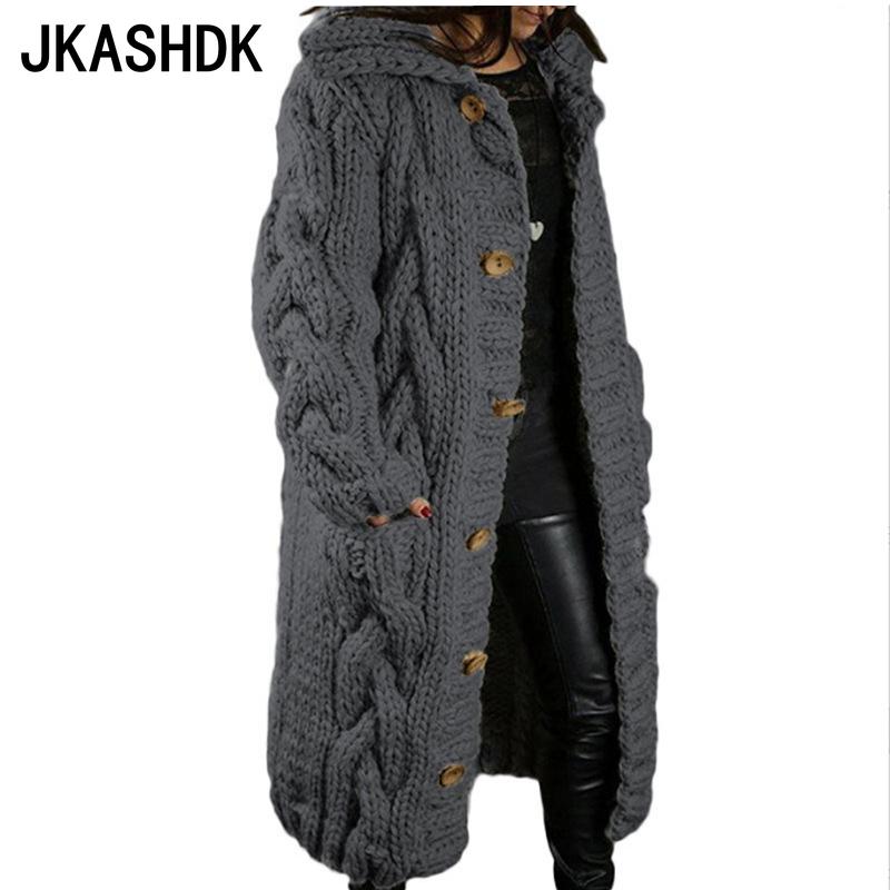 JKASHDK женские модные повседневные однотонные принты осень-зима большие размеры свободные толстые свитера с длинными рукавами S чёрный
JKASHDK женские модные повседневные однотонные принты осень-зима большие размеры свободные толстые свитера с длинными рукавами S чёрный