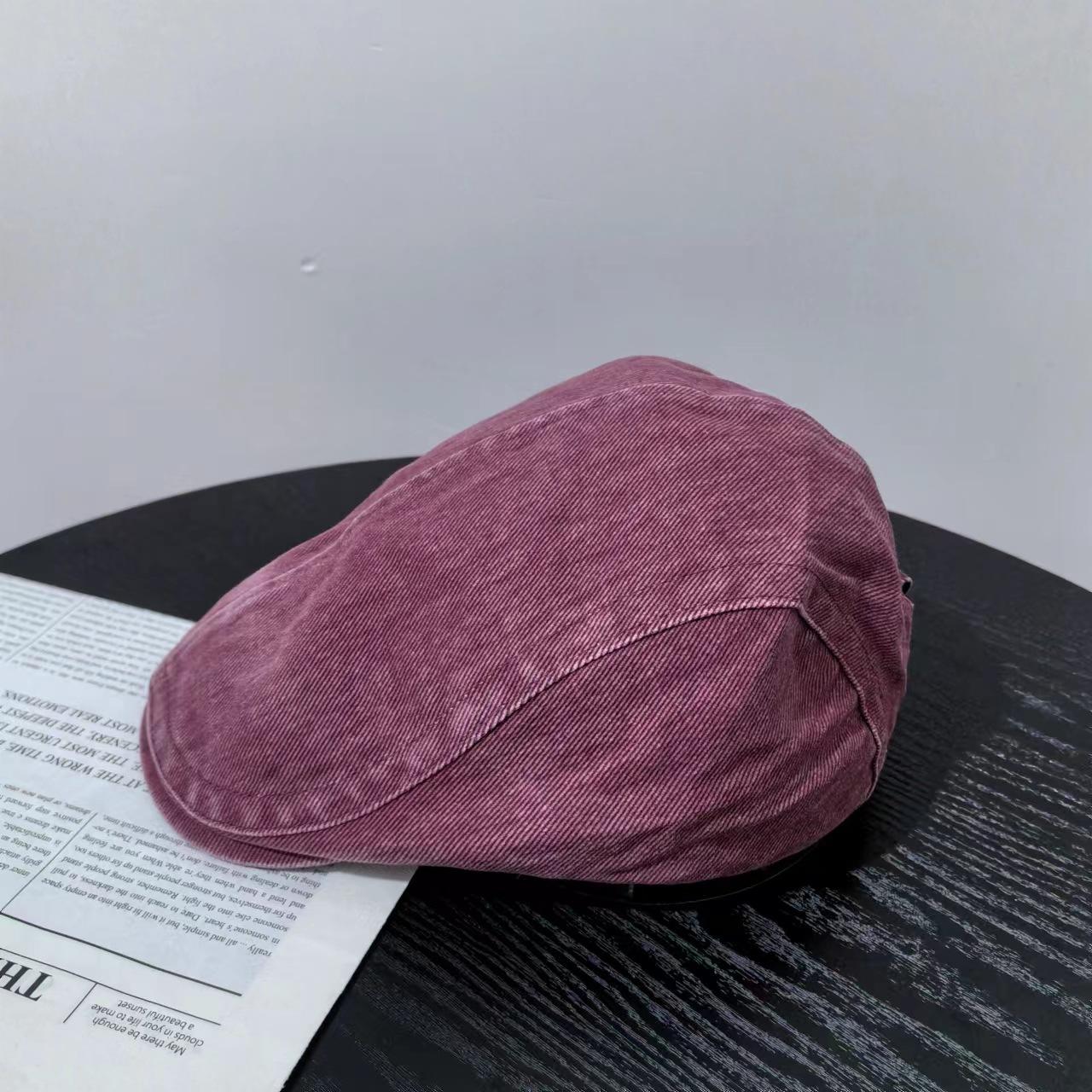 Американский повседневный ретро берет детская новая потертая уличная шляпа британский стиль берет тренд M(56-58cm) бордовый
Американский повседневный ретро берет детская новая потертая уличная шляпа британский стиль берет тренд M(56-58cm) бордовый