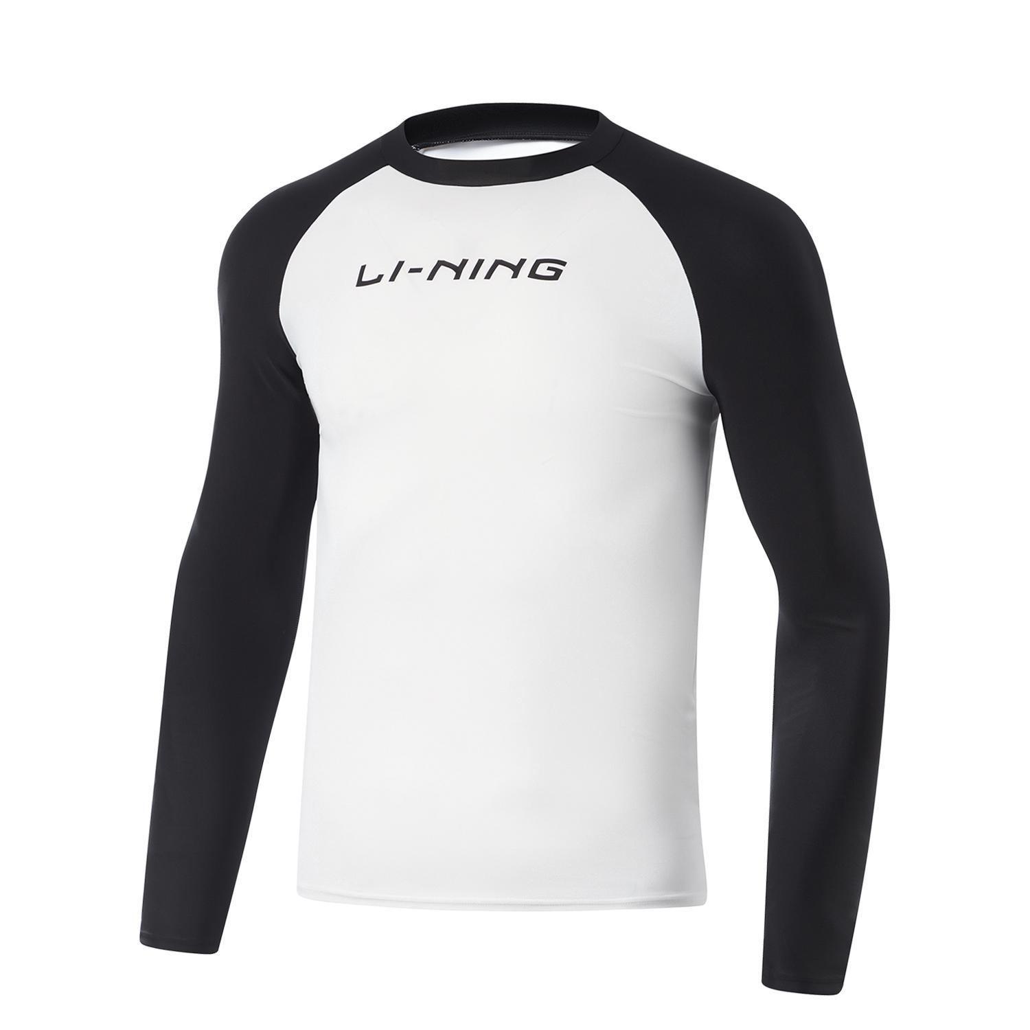 Li Ning Swimming Series Letter Round Neck Pullover Long Sleeve Swimsuit Men swimsuit Black Standard-White ASLT085-2 S
Li Ning Swimming Series Letter Round Neck Pullover Long Sleeve Swimsuit Men swimsuit Black Standard-White ASLT085-2 S