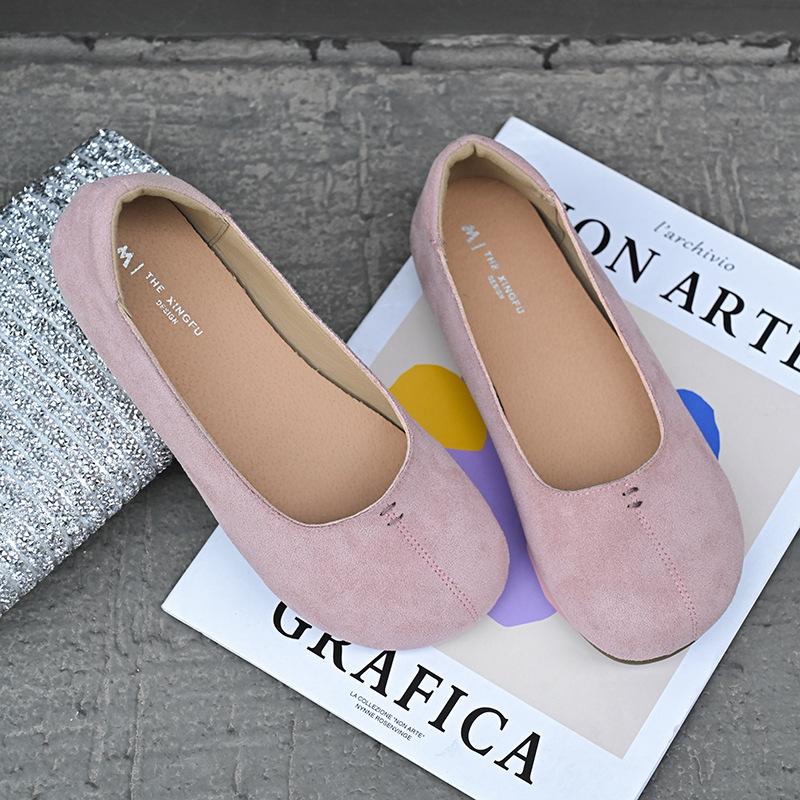 2025 г., корейская версия серых, кожаных, с неглубоким носом, повседневные туфли на мягкой подошве для бабушек, туфли на плоской подошве для поездок на работу 40 розовый
2025 г., корейская версия серых, кожаных, с неглубоким носом, повседневные туфли на мягкой подошве для бабушек, туфли на плоской подошве для поездок на работу 40 розовый