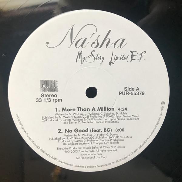 12inch Record NA SHA - My Story Limited E.P. PUR55379 Pure Records 2005 US Rap & Hip-Hop/R&B Used
12inch Record NA SHA - My Story Limited E.P. PUR55379 Pure Records 2005 US Rap & Hip-Hop/R&B Used