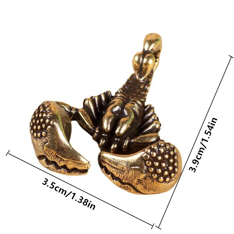 Латунная статуя скорпиона, мини-животное, металлическая фигурка, домашний декор, настольные ремесла, скульптура, украшение, подвески, подарки латунный
Латунная статуя скорпиона, мини-животное, металлическая фигурка, домашний декор, настольные ремесла, скульптура, украшение, подвески, подарки латунный