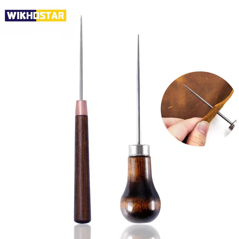 Wood Handle Awl Leather Punching Tools Leather Straight Awls Hole Puncher Drills for Leather Craft Awl Hand Stitching
Wood Handle Awl Leather Punching Tools Leather Straight Awls Hole Puncher Drills for Leather Craft Awl Hand Stitching