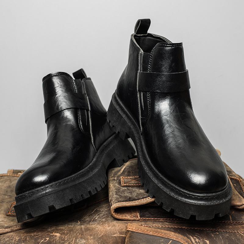 2024 new Martin boots men s fashion autumn and winter casual British retro locomotive trend leather surface high top wear-resistant men s shoes 39
2024 new Martin boots men s fashion autumn and winter casual British retro locomotive trend leather surface high top wear-resistant men s shoes 39