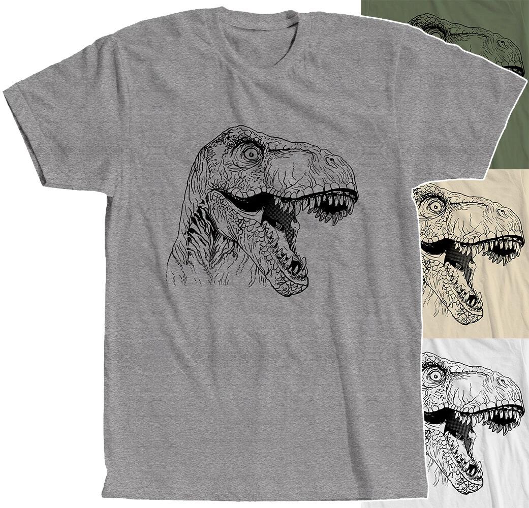 T-Rex Dinosaur Big Face T-Shirt Prehistoric Animals Nature SciFi Classic Retro 2XL
T-Rex Dinosaur Big Face T-Shirt Prehistoric Animals Nature SciFi Classic Retro 2XL