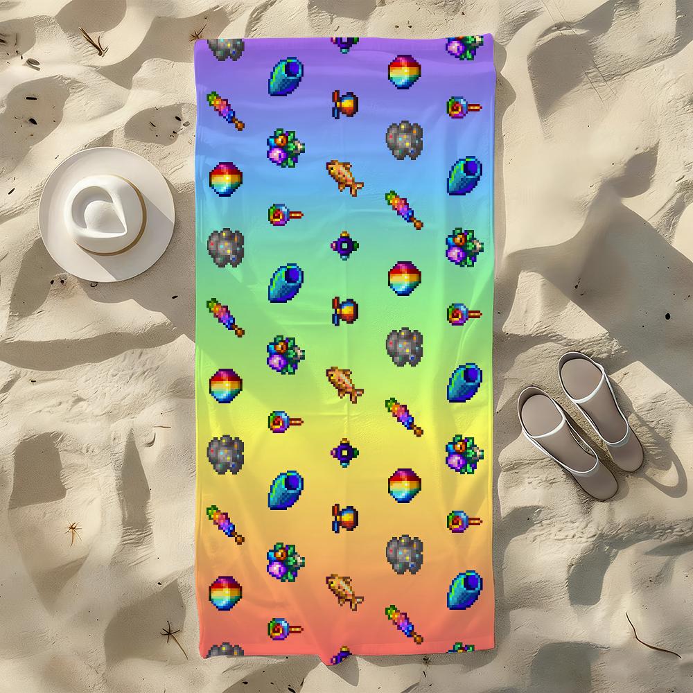 Game Stardew Valley Cute Towel For Swim Yoga Gym Quick Drying Soft and skin-friendly Beach Towels All-Season W40*H60(CM)
Game Stardew Valley Cute Towel For Swim Yoga Gym Quick Drying Soft and skin-friendly Beach Towels All-Season W40*H60(CM)