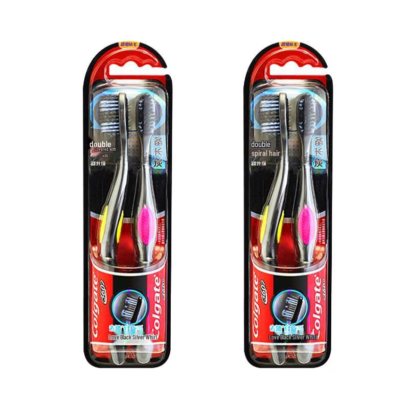 Colgate 360 Binchotan Soft Bristle Toothbrush 4-Pack
Colgate 360 Binchotan Soft Bristle Toothbrush 4-Pack