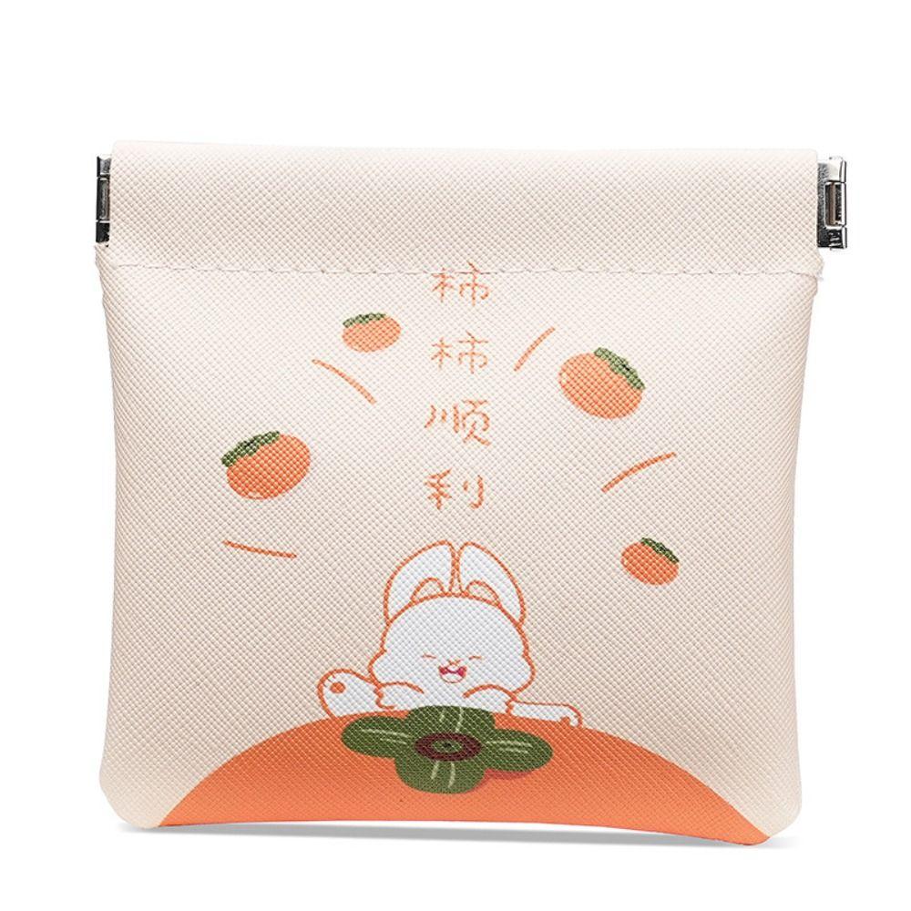 Fashion PU Leather Shrapnel Bag Automatic Closing Portable Cosmetic Bag Coin Pouch
Fashion PU Leather Shrapnel Bag Automatic Closing Portable Cosmetic Bag Coin Pouch