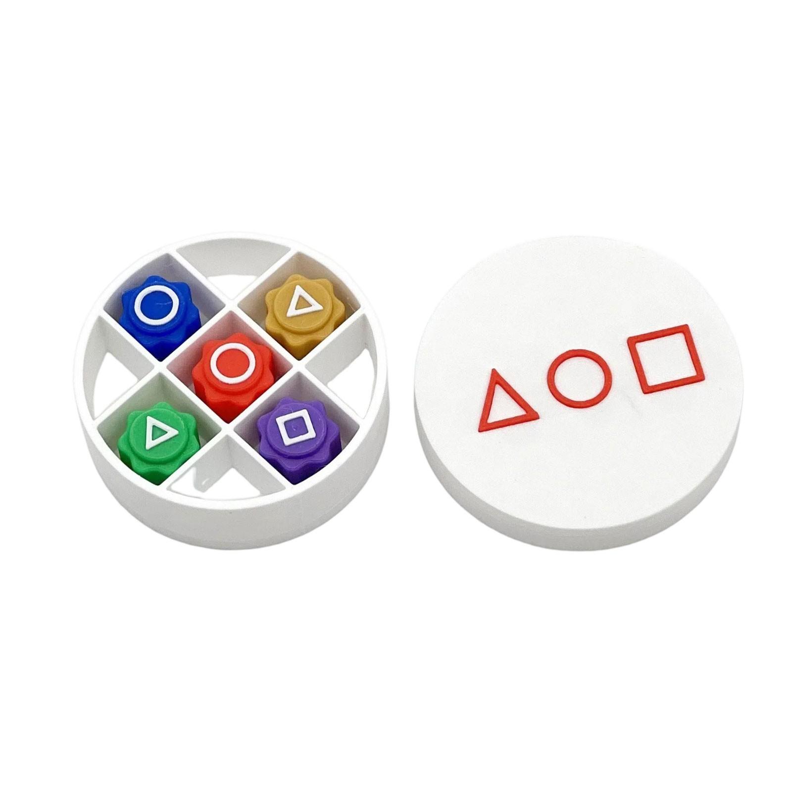 Игрушки для мини-игр, набор каменных гальок с круглым футляром. Традиционные игровые подарки, мини-игры, захватывающие камни One Size
Игрушки для мини-игр, набор каменных гальок с круглым футляром. Традиционные игровые подарки, мини-игры, захватывающие камни One Size