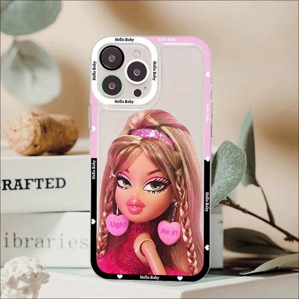 Bratz Doll Phone Case For iPhone 16 15 14 13 12 11 Pro Max XS X XR 7 8 SE TPU Clear Case Yasmin Chloe Jade Sasha Cameron iPhone 16
Bratz Doll Phone Case For iPhone 16 15 14 13 12 11 Pro Max XS X XR 7 8 SE TPU Clear Case Yasmin Chloe Jade Sasha Cameron iPhone 16