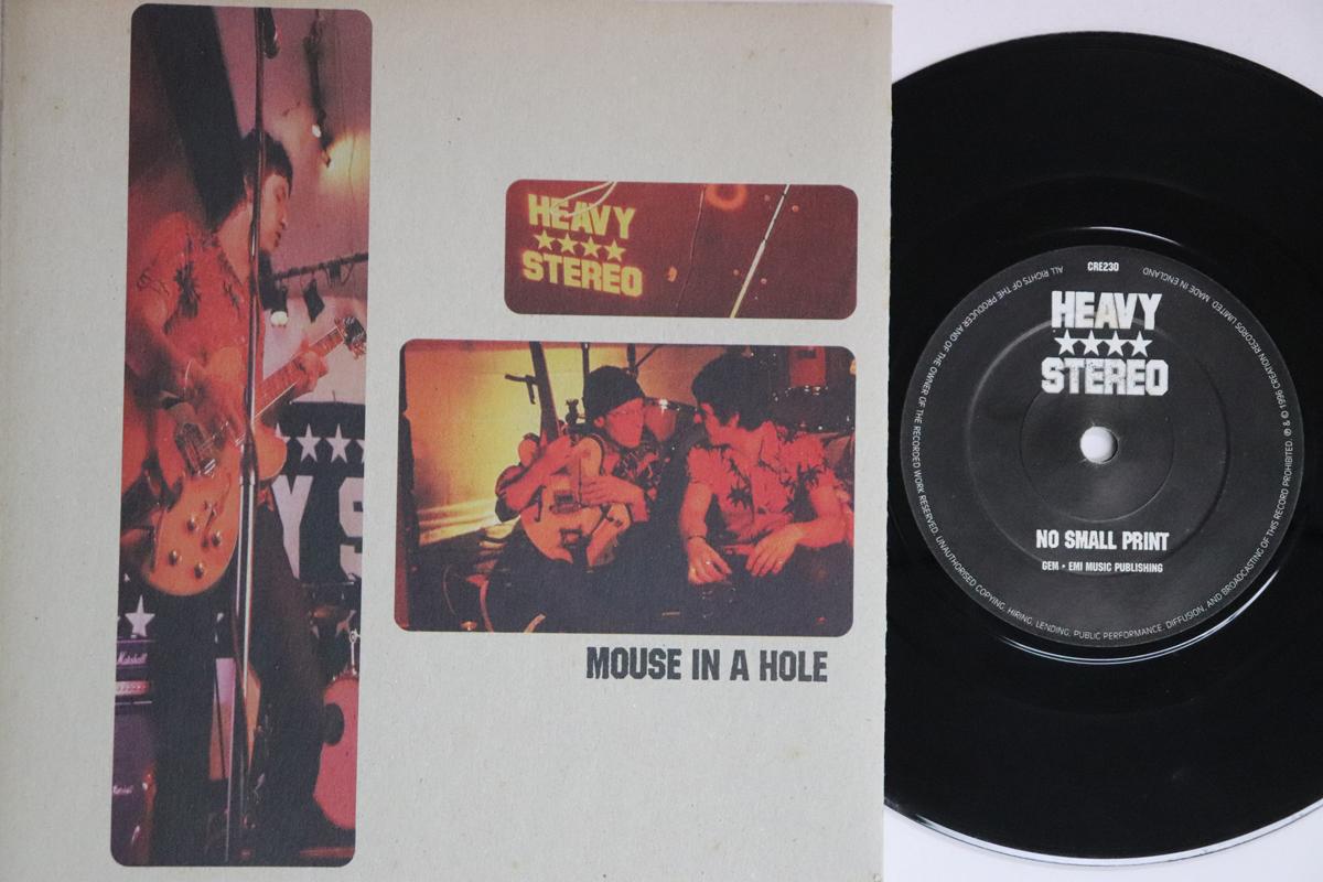 7inch Record HEAVY STEREO Mouse In A Hole No Small Print CRE230 CREATION 1996 UK Rock Used
7inch Record HEAVY STEREO Mouse In A Hole No Small Print CRE230 CREATION 1996 UK Rock Used