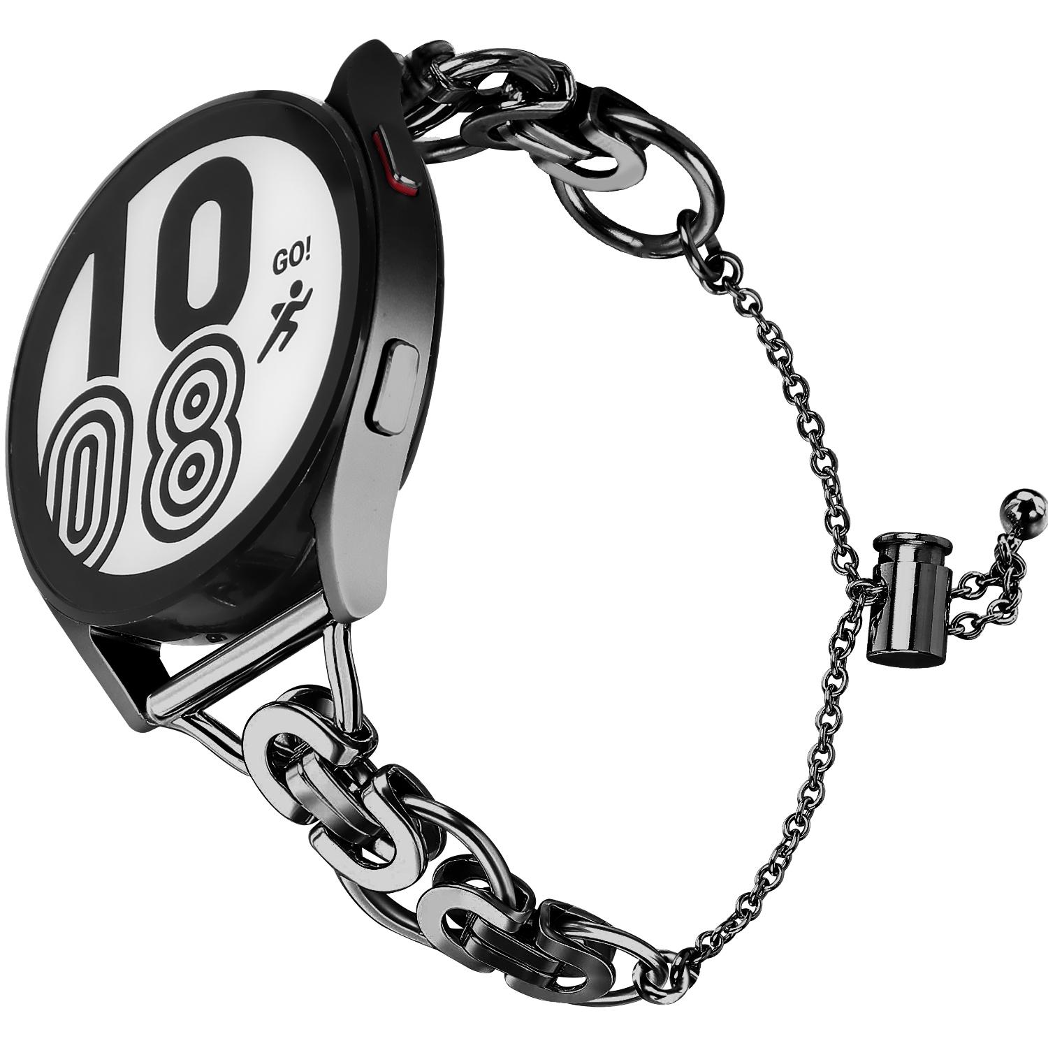 For Samsung Galaxy Watch FE 40mm Smart Watch Band Single Chain Style Metal Bracelet Black
For Samsung Galaxy Watch FE 40mm Smart Watch Band Single Chain Style Metal Bracelet Black