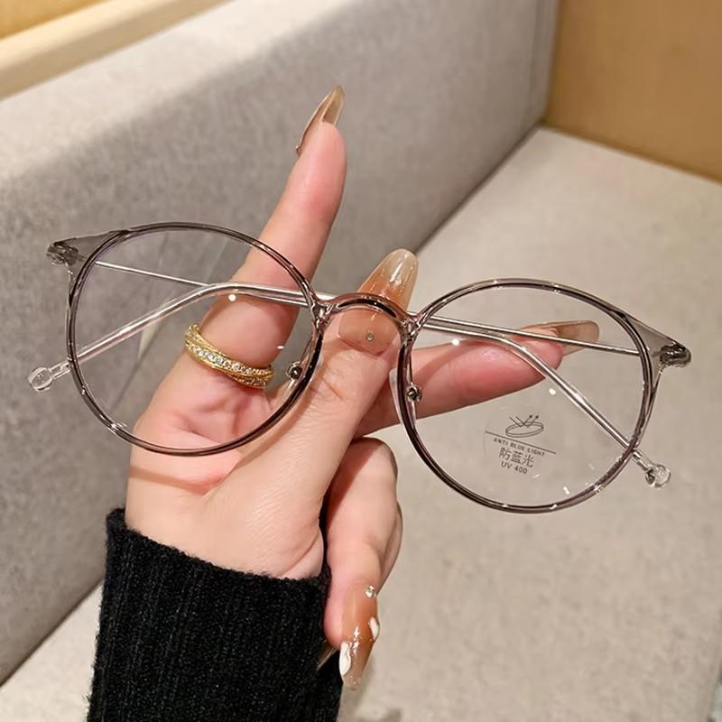 Men s And Women s Matching Simple Round Eyeglass Frames - Anti-blue Light Glasses9536 сірий
Men s And Women s Matching Simple Round Eyeglass Frames - Anti-blue Light Glasses9536 сірий