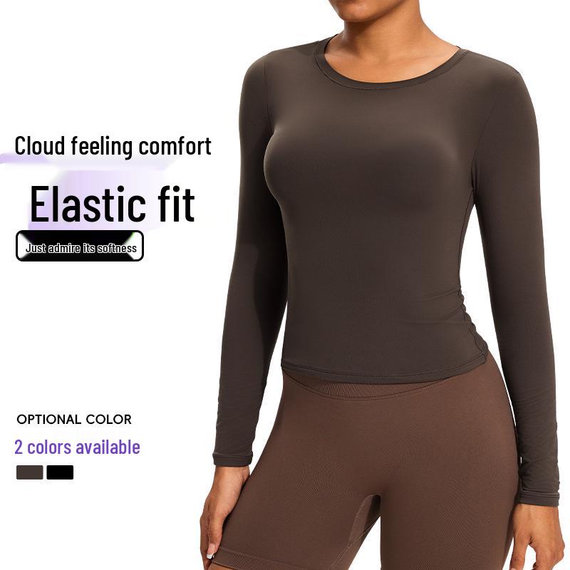 AMI MEDEA Women s Long-Sleeved Slimming Sports Top - Yoga & Running T-Shirt M шоколадний
AMI MEDEA Women s Long-Sleeved Slimming Sports Top - Yoga & Running T-Shirt M шоколадний