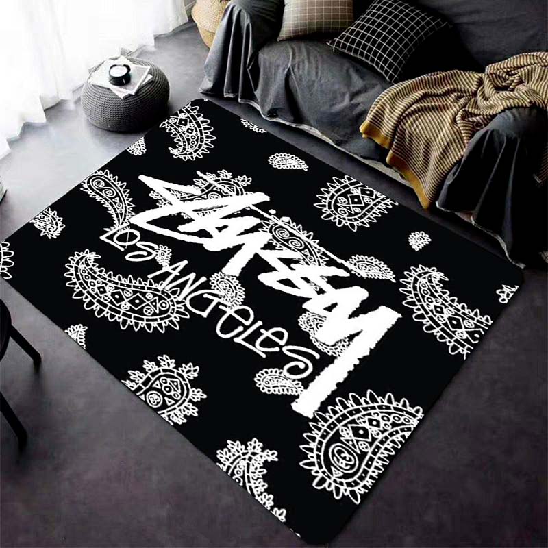 Creative Doormat S-Stussy Pattern Carpet For Living Room Bedroom Gift Home Decoration 
Creative Doormat S-Stussy Pattern Carpet For Living Room Bedroom Gift Home Decoration