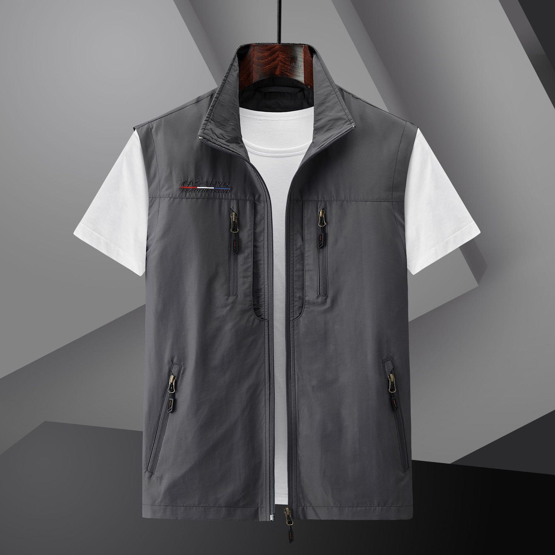 Men s Multi-Pocket Quick-Dry Vest for Spring, Summer, and Autumn. Thin Workwear Waistcoat In Large Sizes. 6XL сірий
Men s Multi-Pocket Quick-Dry Vest for Spring, Summer, and Autumn. Thin Workwear Waistcoat In Large Sizes. 6XL сірий