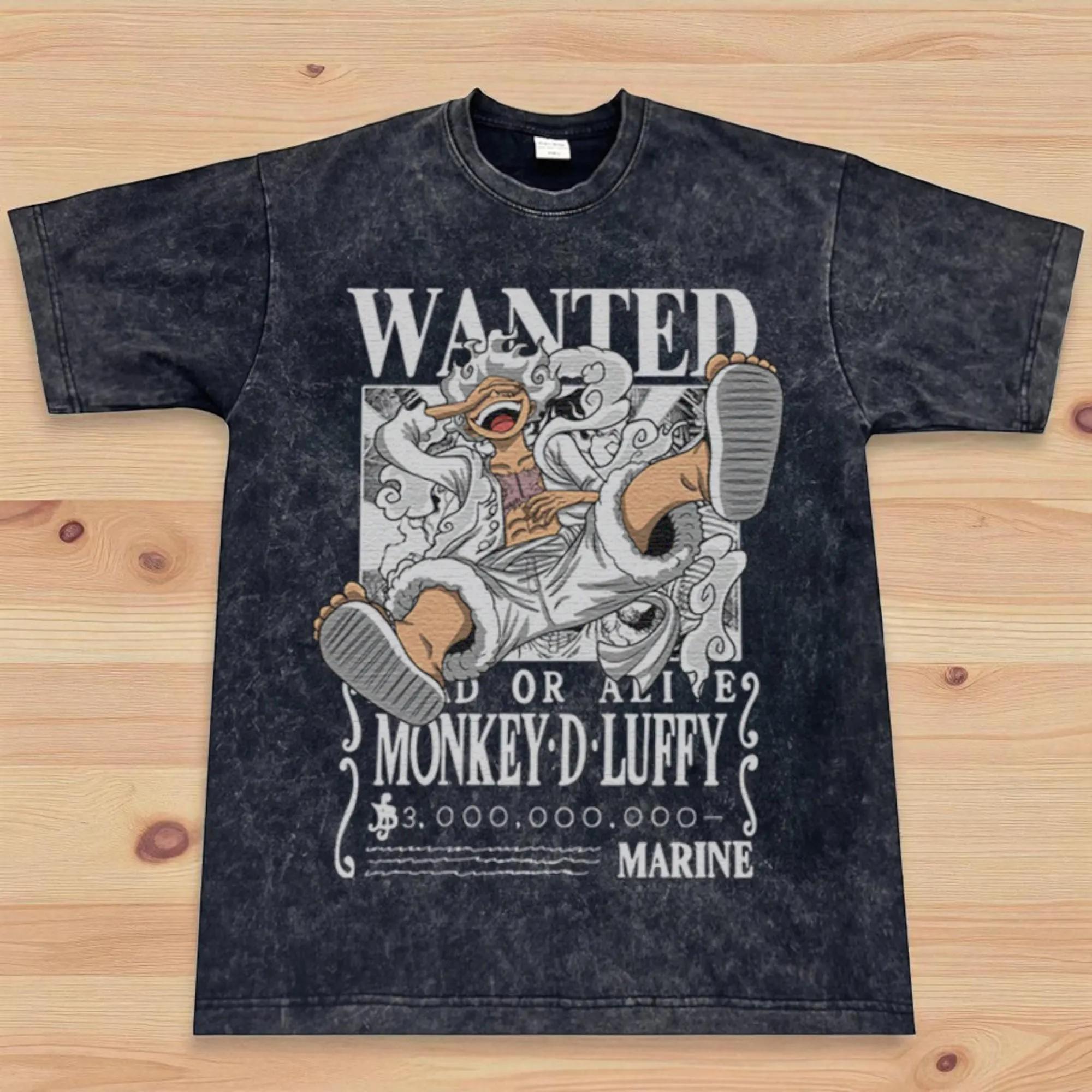 One Piece Luffy Gear Fifth Anime Printed Tshirt Mens and Womens Washed Tshirt High Quality Vintage Cotton Tshirt Tops XL
One Piece Luffy Gear Fifth Anime Printed Tshirt Mens and Womens Washed Tshirt High Quality Vintage Cotton Tshirt Tops XL