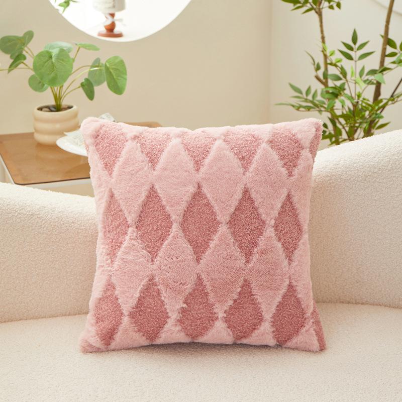 New Thai Rabbit Velvet Same Style Solid Color Plush Pillow Cover Square Cushion Leather 43X43cm pillow cover
New Thai Rabbit Velvet Same Style Solid Color Plush Pillow Cover Square Cushion Leather 43X43cm pillow cover