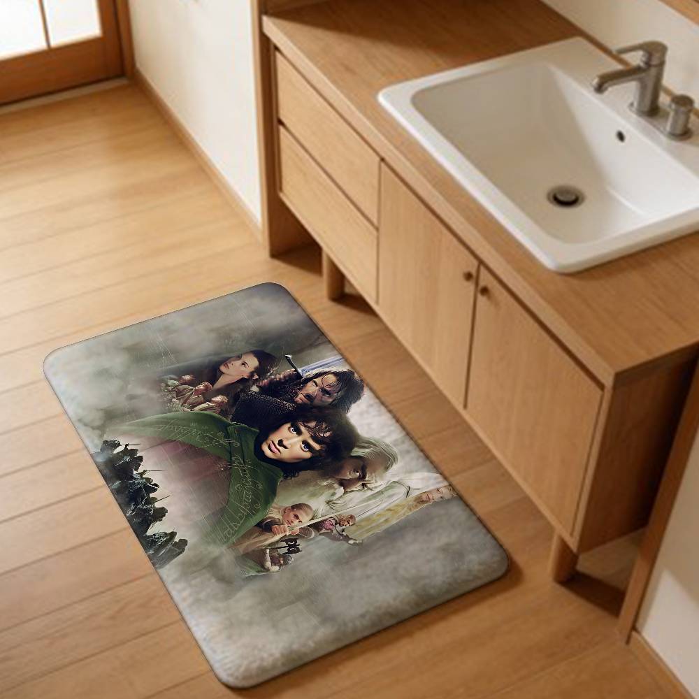 L-Lords Game Rings Entrance Door Mat Washable Non-Slip Living Room Sofa Chairs Area Mat Kitchen Welcome Doormat 40x60cm
L-Lords Game Rings Entrance Door Mat Washable Non-Slip Living Room Sofa Chairs Area Mat Kitchen Welcome Doormat 40x60cm