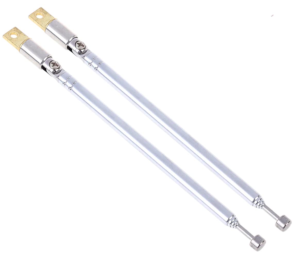 Audiophile antenna telescopic FM radio AFANT 37cm 5 sections foldable 2 items (approximately type)
Audiophile antenna telescopic FM radio AFANT 37cm 5 sections foldable 2 items (approximately type)