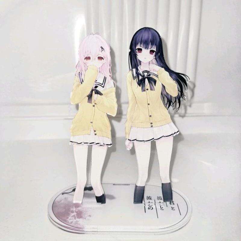 Anime YOU and ME and HER A Love Story Muko Aoi Cosplay Figure Stand Kawaii Acrylic Standing Plate Ornament Accessories Props one size бежевый
Anime YOU and ME and HER A Love Story Muko Aoi Cosplay Figure Stand Kawaii Acrylic Standing Plate Ornament Accessories Props one size бежевый