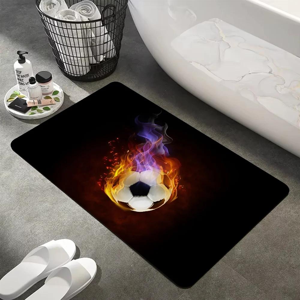 Football Diatomaceous Earth Small Carpet Bedroom Rug Bathroom Entrance Anti Slip Pad Football Enthusiast Room Home Decoration 30X50CM
Football Diatomaceous Earth Small Carpet Bedroom Rug Bathroom Entrance Anti Slip Pad Football Enthusiast Room Home Decoration 30X50CM